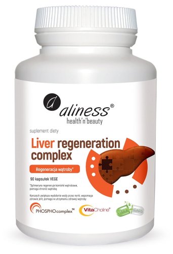 LIVER REGENERATION COMPLEKS 100 kapsułek - Medicaline Aliness