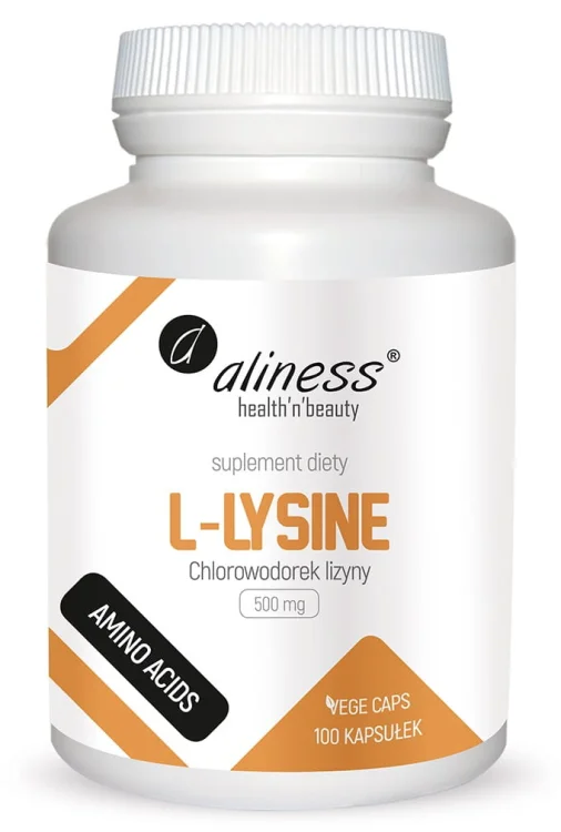 L-LISINE 100 kapsułek - Medicaline Aliness