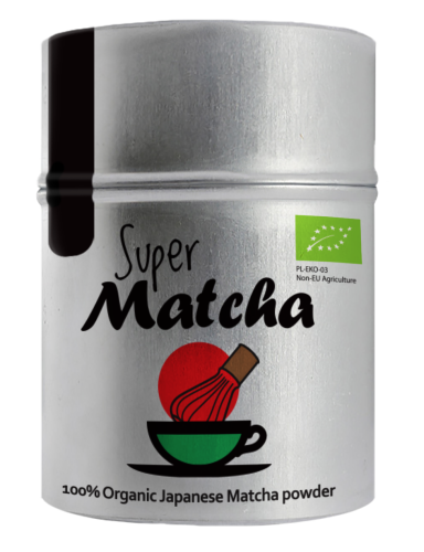 ZIELONA MATCHA JAPOŃSKA Bio 40 g - Mipama