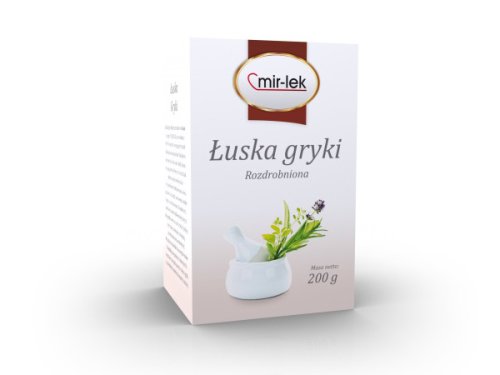 ŁUSKA GRYKI ROZDROBNIONA 200 g Mir-lek