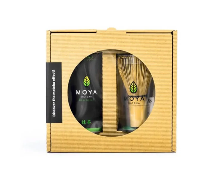 Matcha TRADYCYJNA + CHASEN zestaw do matchy  Moya