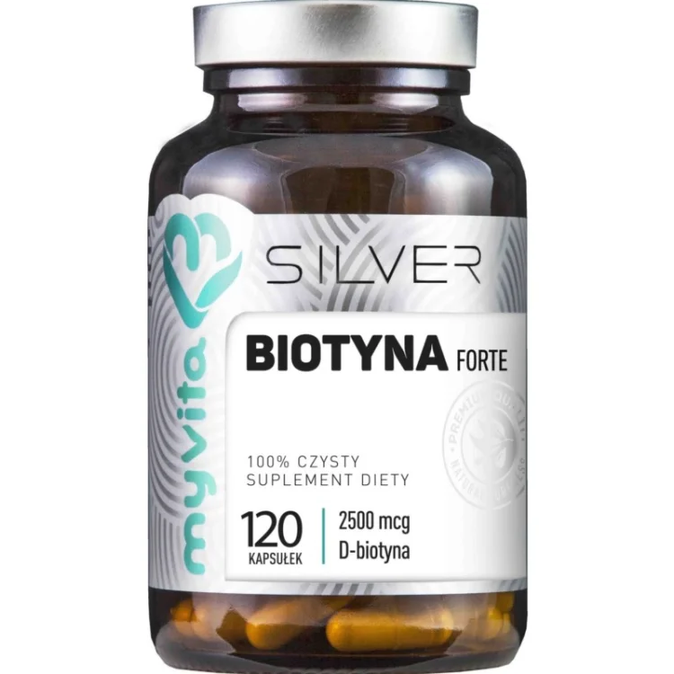Silver BIOTYNA 100% 2500mcg 120 Kaps. Myvita