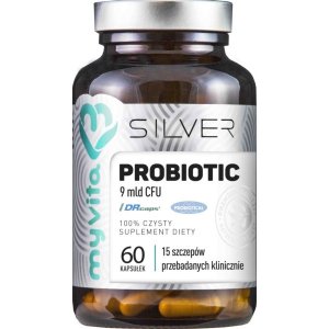 MYVITA SILVER PROBIOTIC 9 MLD CFU 100% 60 KAPS.