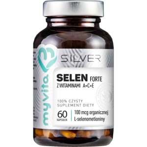 SILVER SELEN 100% 60 kaps. Myvita