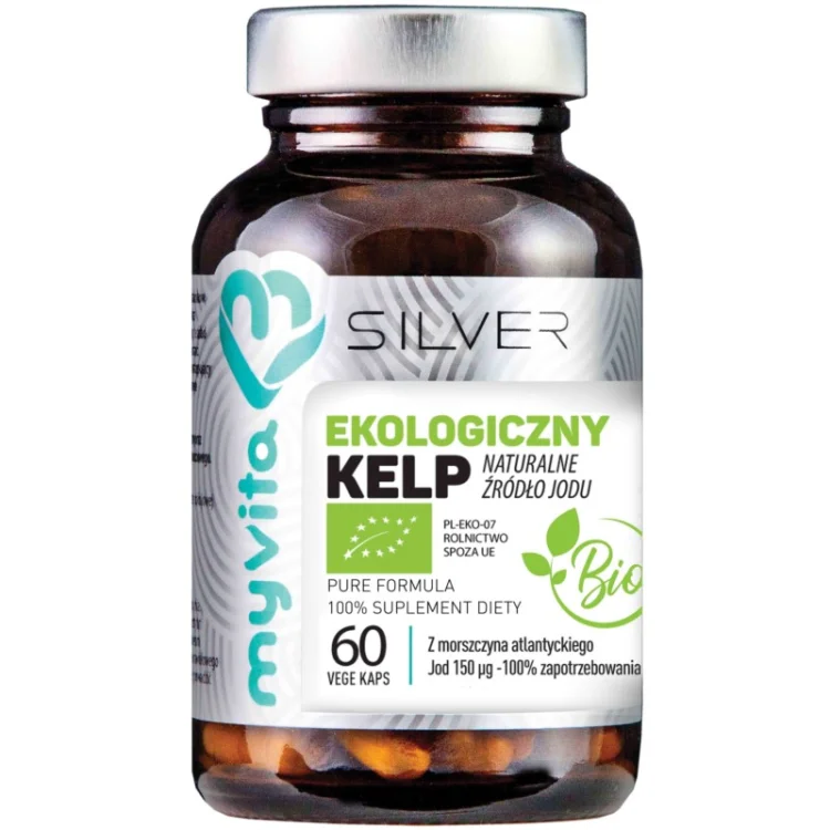 KELP 100% Bio 60 Kaps. Myvita Silver