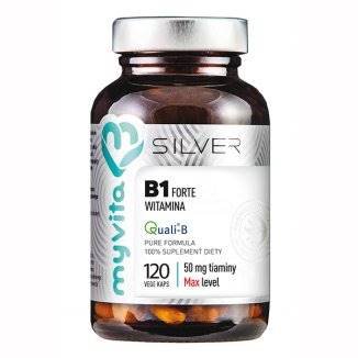 Witamina B1 FORTE 120 kaps Myvita Silver