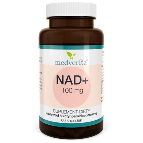 NAD+ 60 kapsułek Medverita