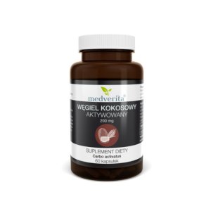 MEDVERITA WĘGIEL KOKOSOWY AKTYWOWANY 60 KAPS.