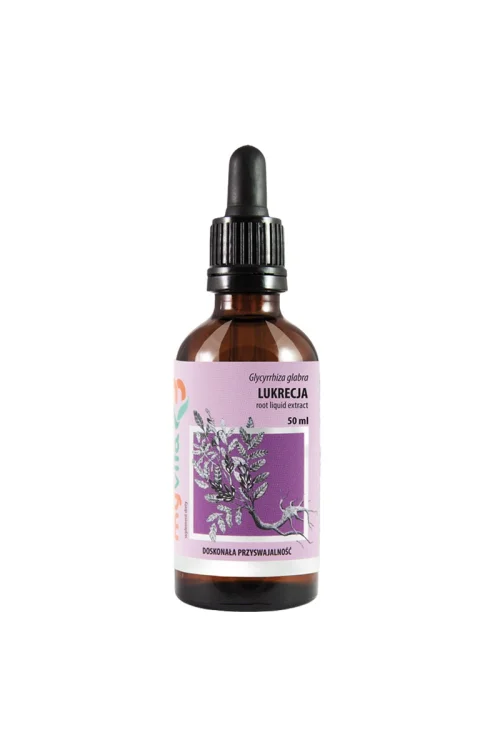 LUKRECJA ekstrakt z korzenia lukrecji w kroplach 50ml Myvita