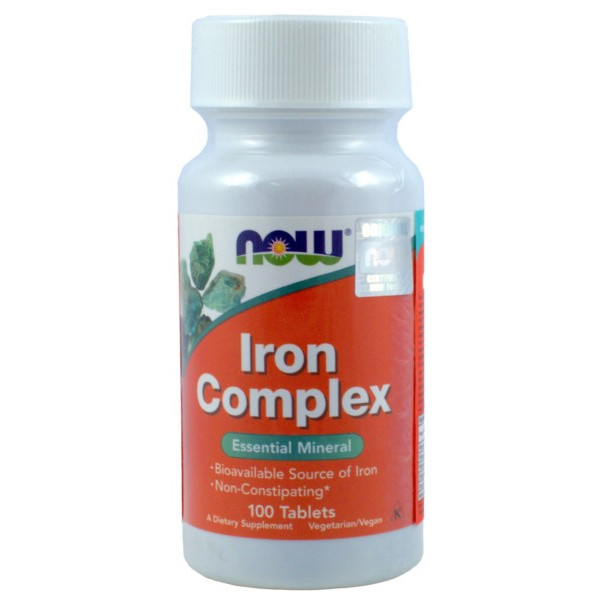 Now Foods Iron 18mg  120 kap