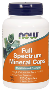 FULL SPECTRUM MINERAL CAPS 120 kaps. - Now Food
