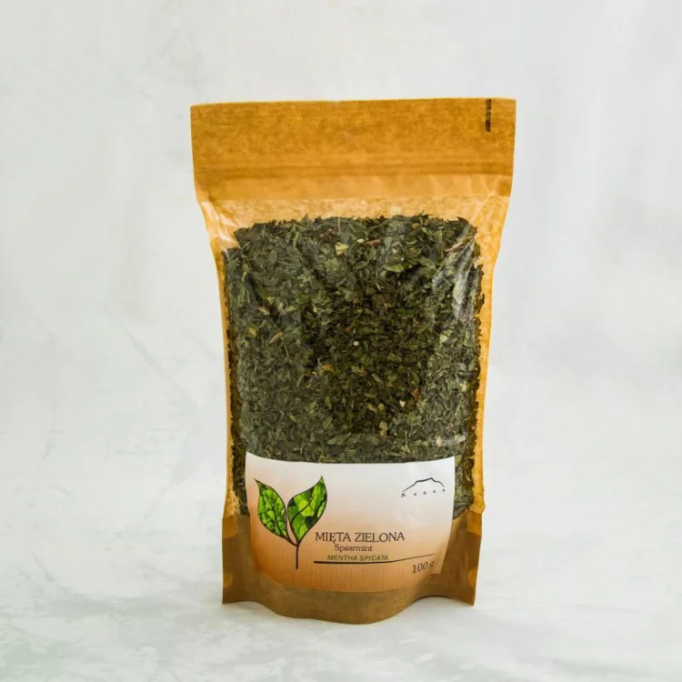 MIĘTA ZIELONA (cieta) 100g Nanga