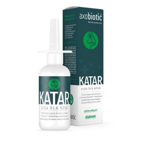 AXOBIOTIC KATAR Spray do nosa 30 ml - Nano-Tech Sp. z o.o.