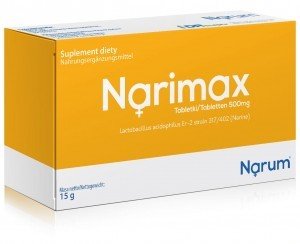 NARUM TABLETKA 30 tab 500 mg Narum (żółte)