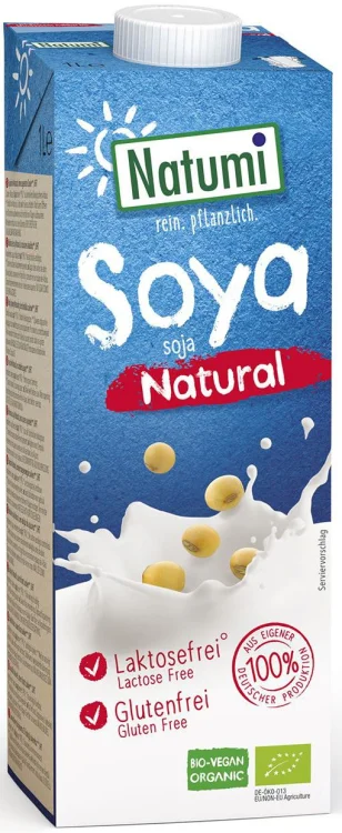 NAPÓJ SOJOWY bez dodatku cukrów bezglutenowy BIO 1 l Natumi