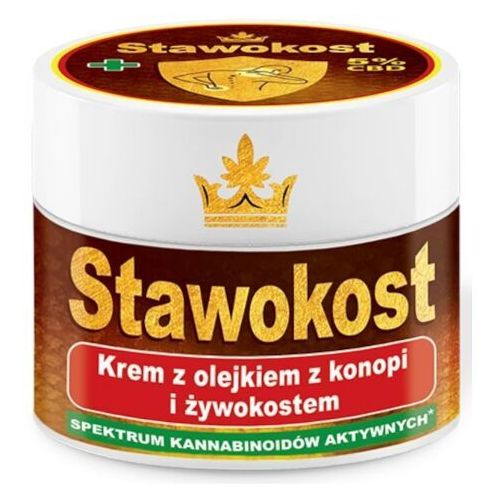 STAWOKOST Krem z olejkiem z konopi CBD 5% - 50ml Asepta