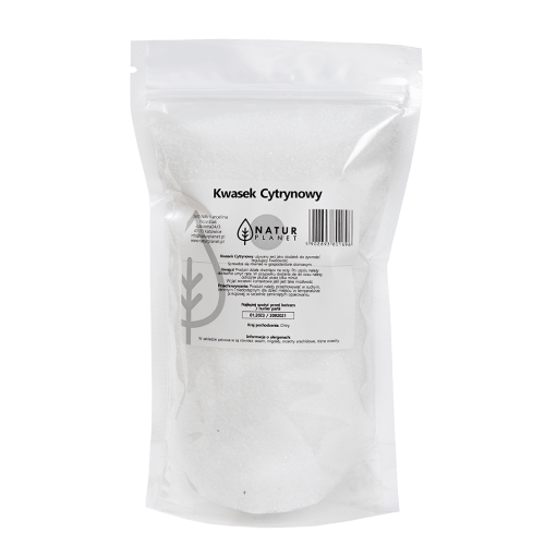 KWASEK CYTRYNOWY 500g Natur Planet