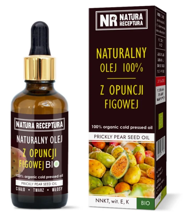OLEJEK Z OPUNCJI FIGOWEJ  100% 50 ml- Natura Recepta