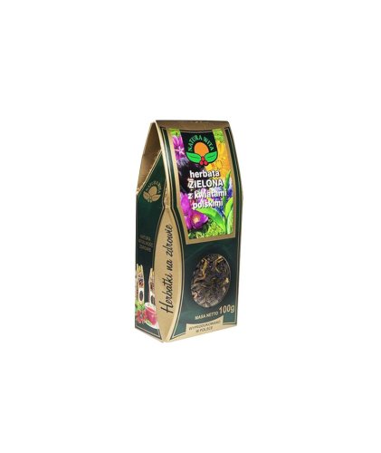 Herbata zielona Z KWIATAMI POLSKIMI 100 g Natura Wita