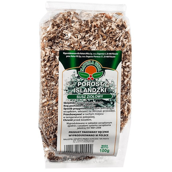 POROST ISLANDZKI 100g (Płucnica islandzka) Natura Wita