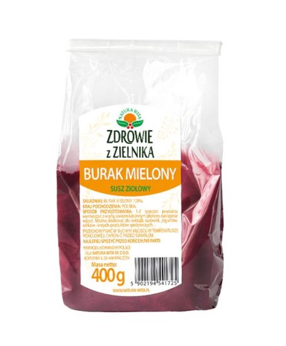 BURAK CZERWONY MIELONY  400 g Natura Wita