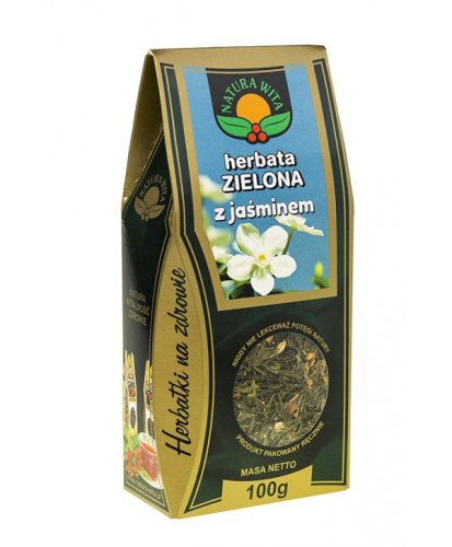 Herbata ZIELONA Z JAŚMINEM 100 g Natura Wita