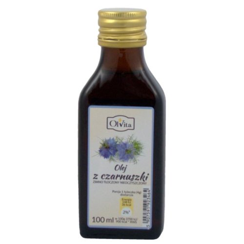 OLEJ Z CZARNUSZKI zimnotłoczony 100 ml Olvita