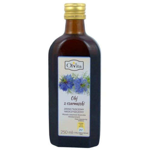 Olvita Olej z czarnuszki zimnotłoczony 250 ml