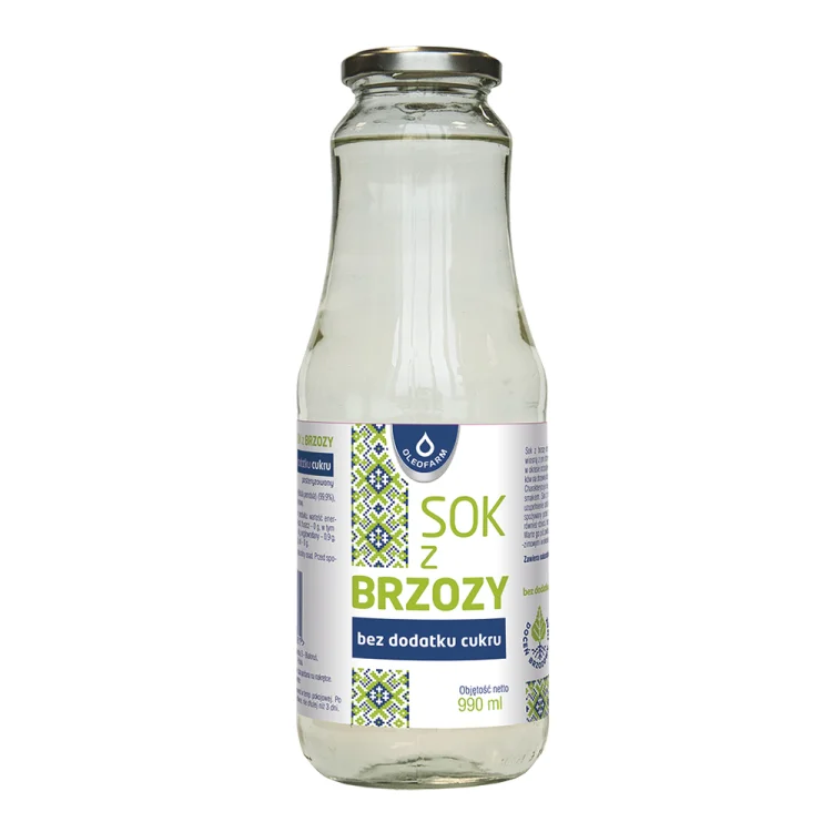 SOK Z BRZOZY bez cukru 990 ml Oleofarm