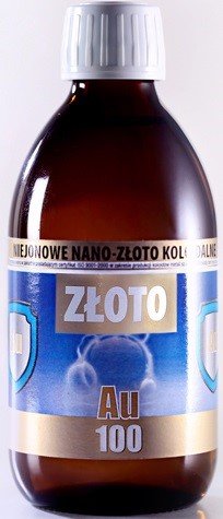 Pro Aktiv Nano złoto koloidalne 10Ppm 300ml
