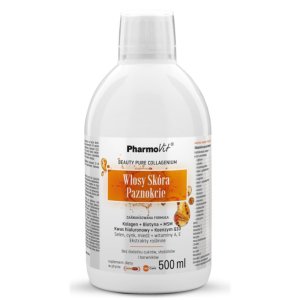 Skóra, włosy, paznokcie (kolagen) płyn 500 ml PharmoVit
