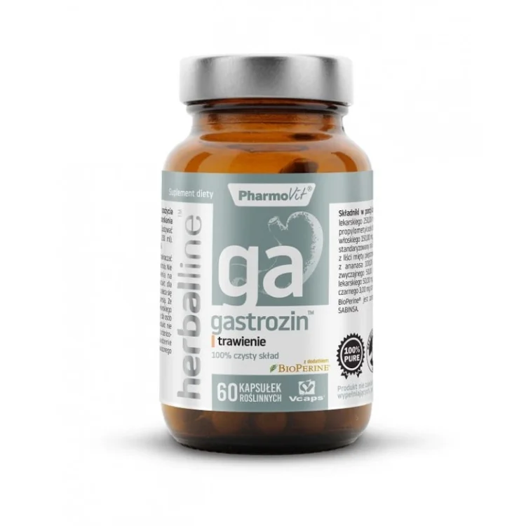 GASTROZIN trawienie 60 kaps. Pharmovit