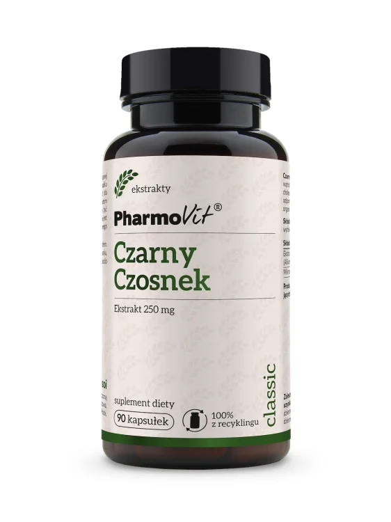 CZARNY CZOSNEK 90 kapsułek Pharmovit