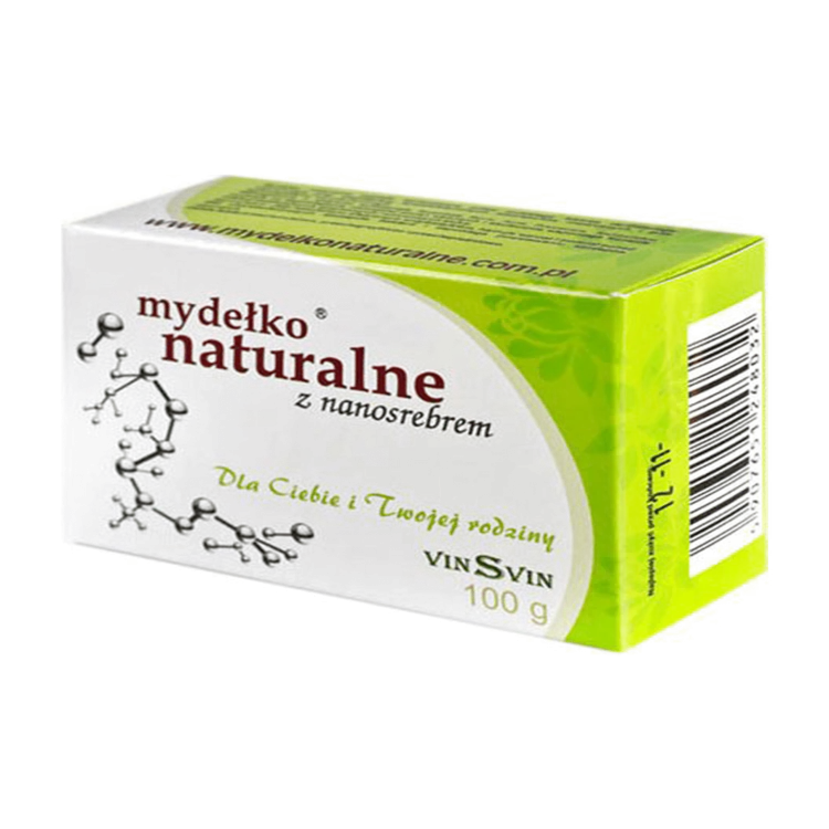 Pollena Mydełko z nanosrebrem (kostka) 100 G