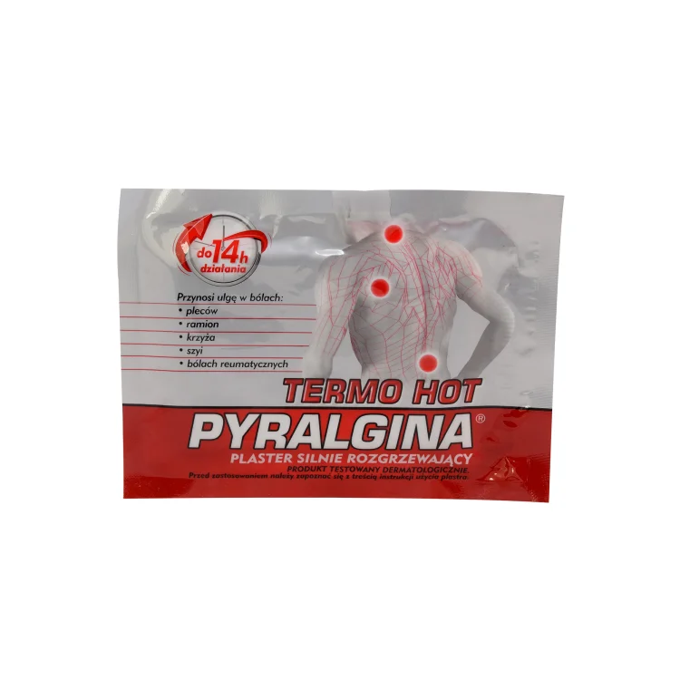 PYRALGINA Termo Hot, plaster silnie rozgrzewający