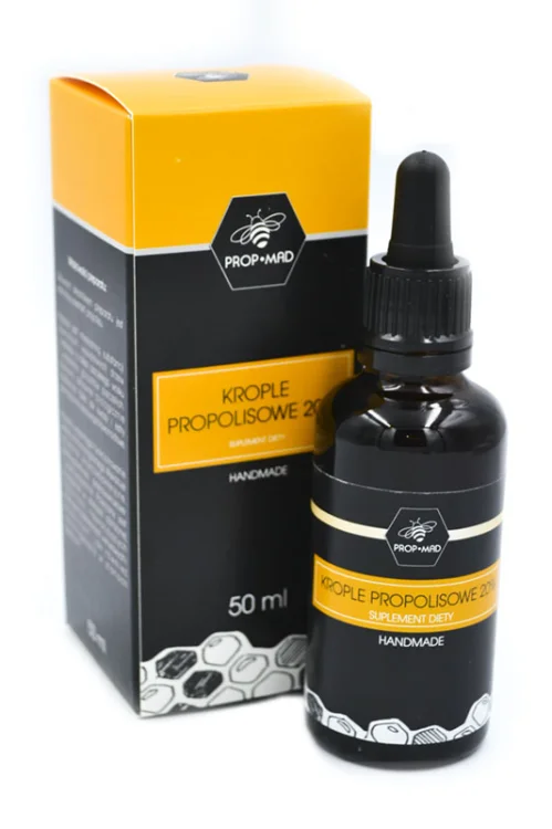 Krople propolisowe 20% 50 ml Prop-Mad