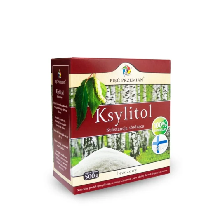 KSYLITOL 500g - oryginalny fiński Pięć Przemian