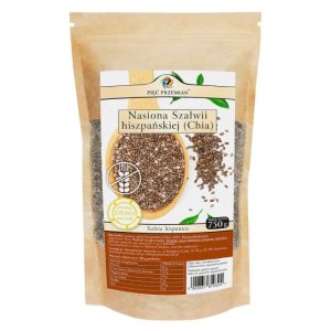 CHIA nasiona szałwii hiszpańskiej 750 g Pięć Przemian