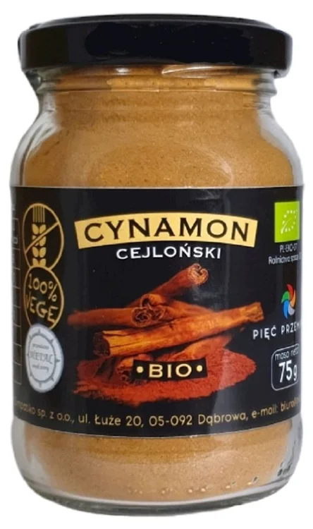 CYNAMON CEJLOŃSKI  75 G Pięć Przemian