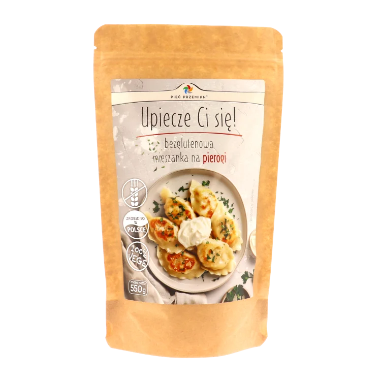 MIESZANKA NA PIEROGI bezglutenowa 550 g- Pięć Przemian
