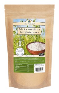 MĄKA OWSIANA bezglutenowa 500g Pięć Przemian