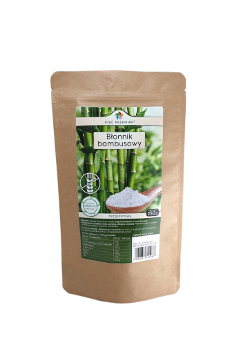 BŁONNIK BAMBUSOWY 250 g - Pięć Przemian