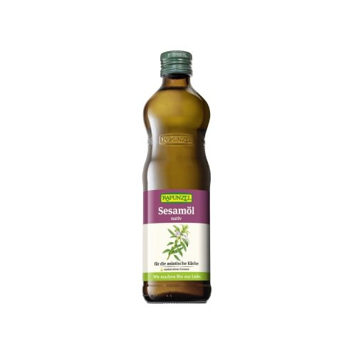Olej SEZAMOWY Tłoczony na zimno BIO 500 ml - Rapunzel