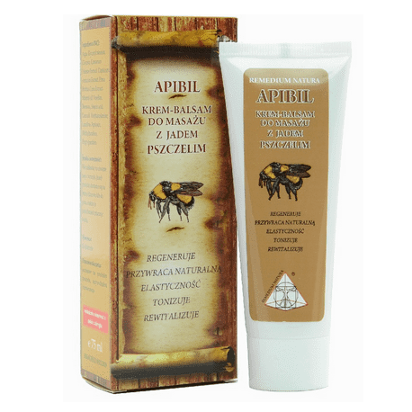 REMEDIUM APIBIL - maść z jadem pszczelim 80 ML - rwa kulszowa, lumbago, korzonki