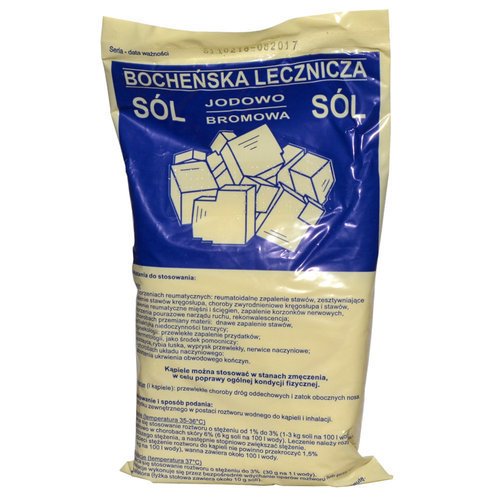 Sól Lecznicza BOCHEŃSKA Jodowo-Bromowa 1kg Salco