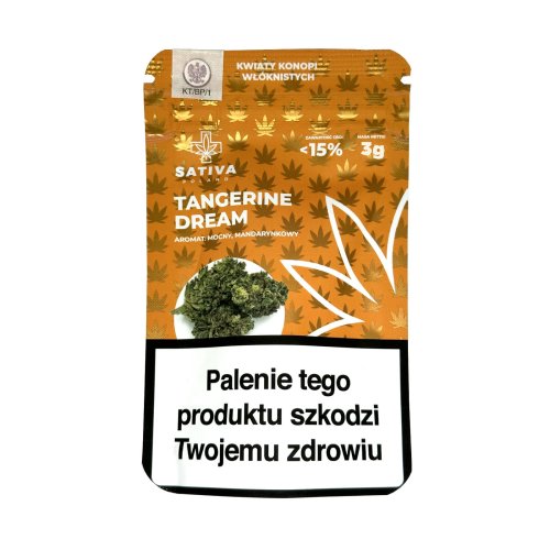 Sativa CBD TANGERINE DREAM konopie 3 g