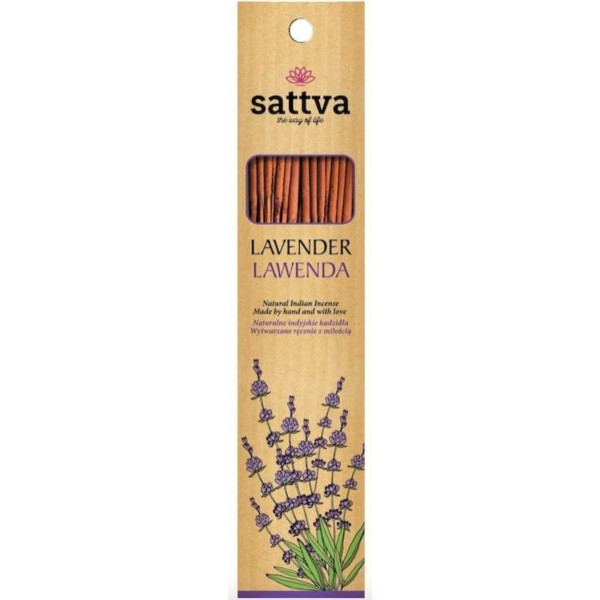 Incense Naturalne kadzidła Lavender 30g lawenda Sattva
