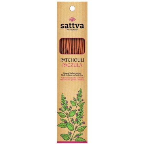Incense Naturalne kadzidła Patchouli 30g paczuli Sattva