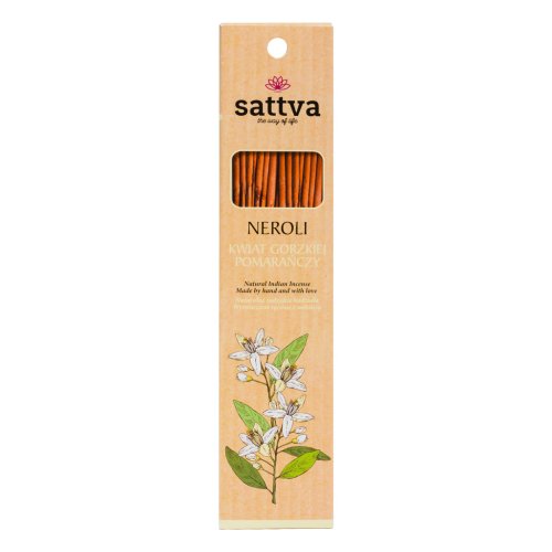Incense Naturalne kadzidła Neroli 30g kwiat gorzkiej pomarańczy Sattva