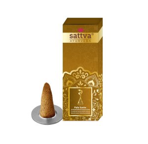 Naturalne kadzidła słupkowe Cones PALO SANTO 20g  Sattva